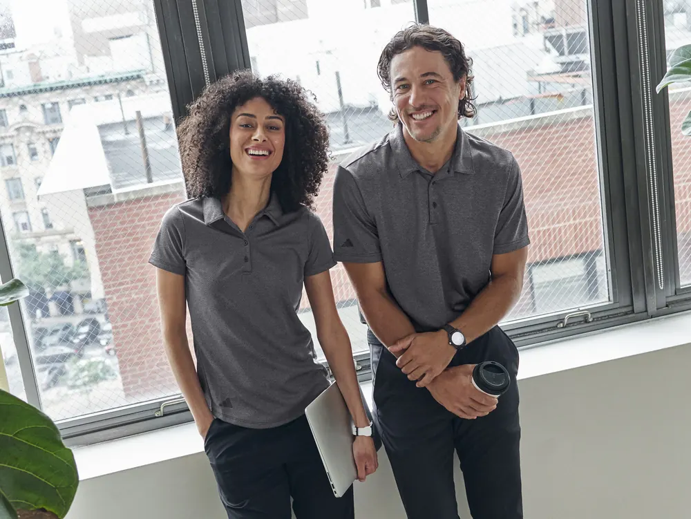 Adidas Men's Space Dyed Polo