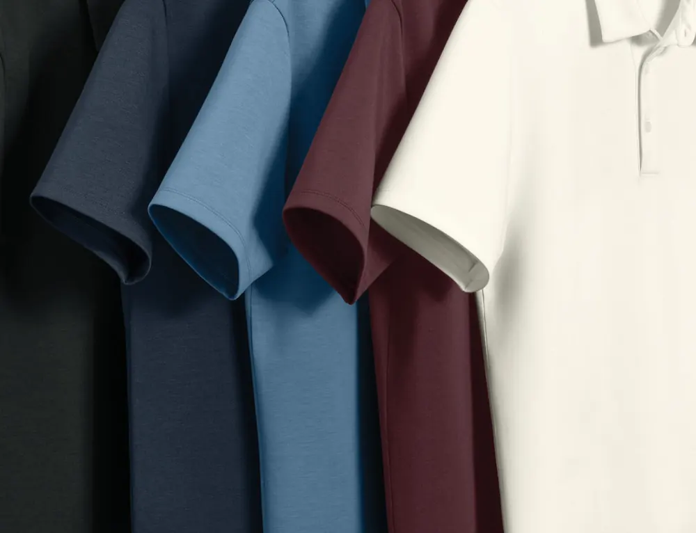 Custom polos for a corporate team