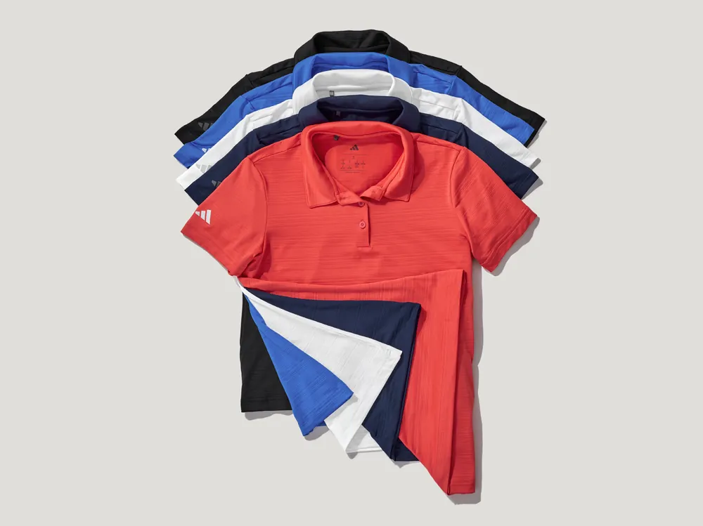 Custom polos for a crew where everyone gets the same shirt