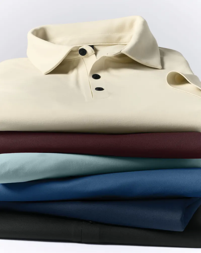Custom polos for a crew where everyone gets the same shirt