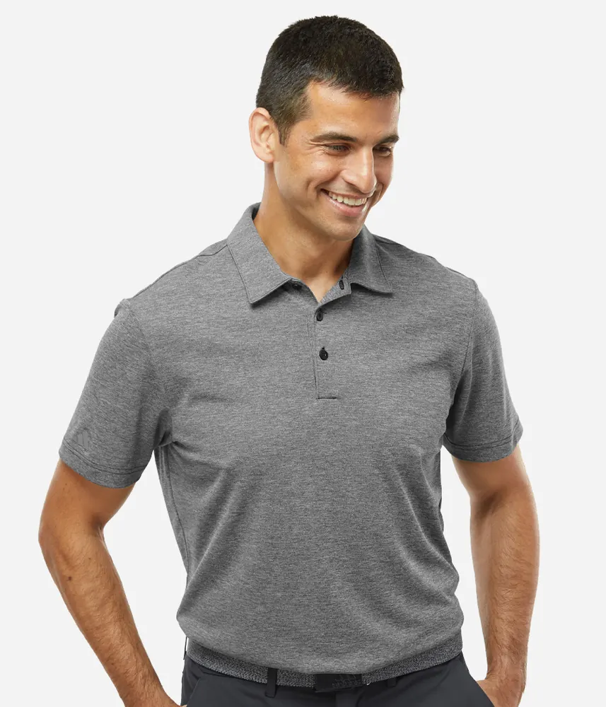 Adidas Men's Heathered Polo