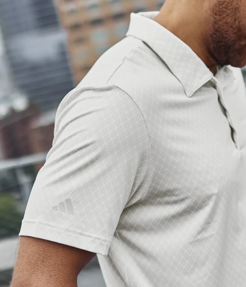 Adidas Men's 4-Way Stretch Printed Polo