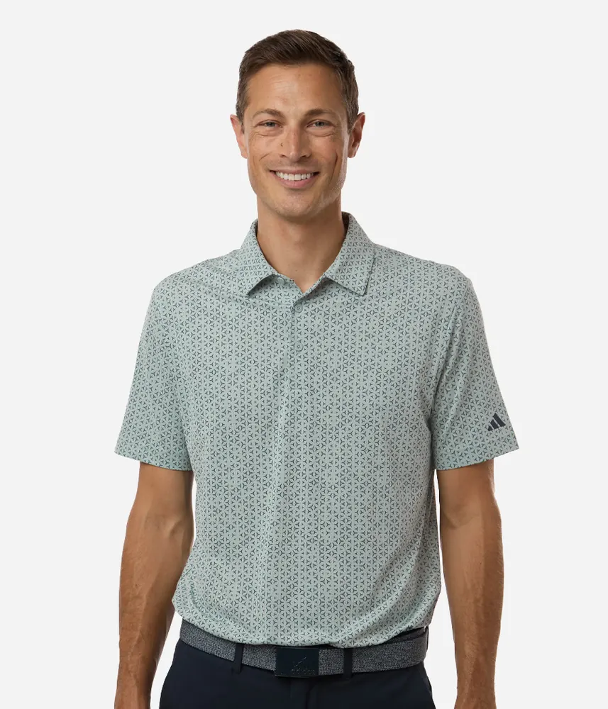 Adidas Men's Ultimate365 Mesh Tango Print Climacool Polo