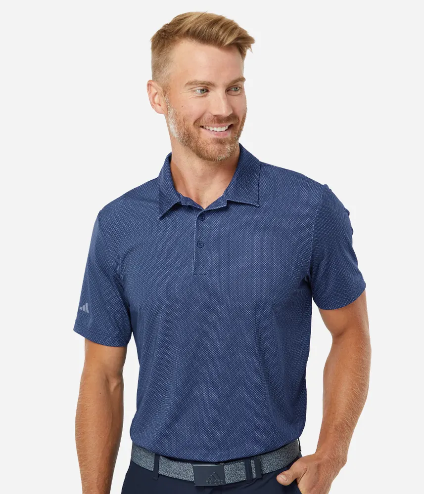 Adidas Men's Ultimate365 Diamond Dot Print Polo