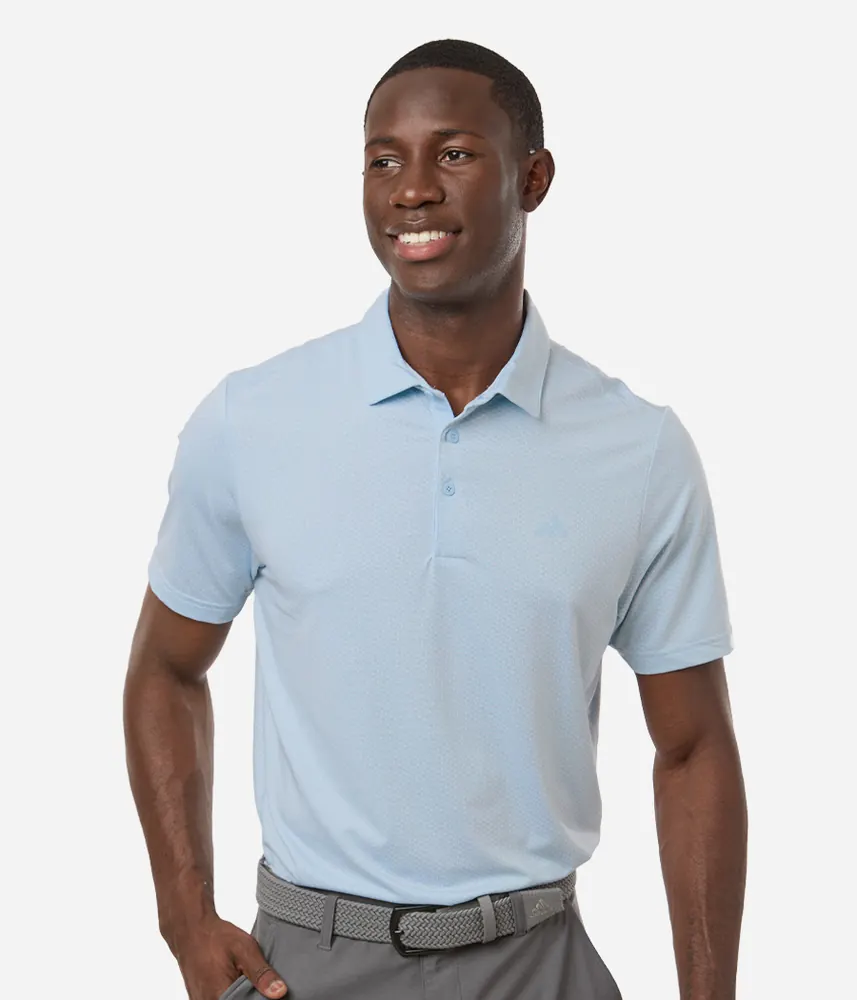 Adidas Men's Performance Textured Polo