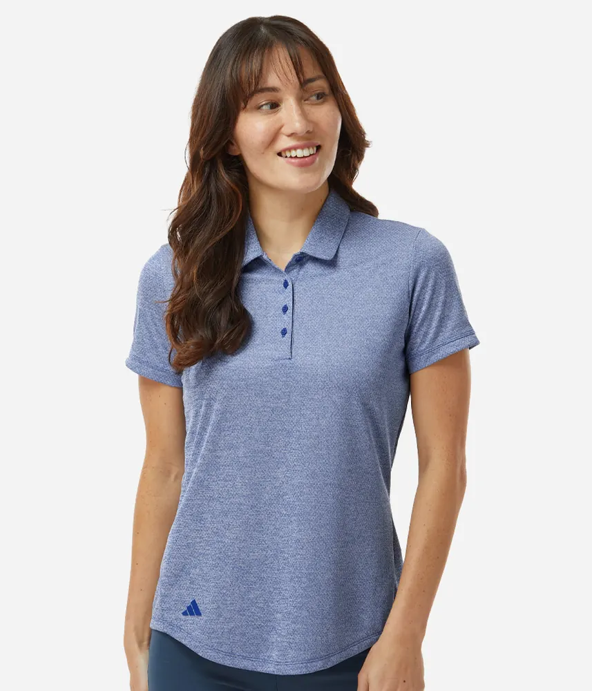 Adidas Women's Space Dyed Polo