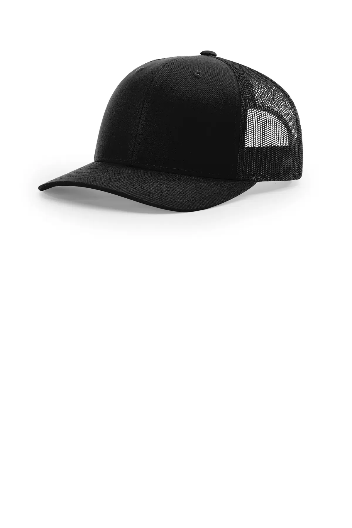 Richardson 112+ R-Flex Adjustable Trucker in Black