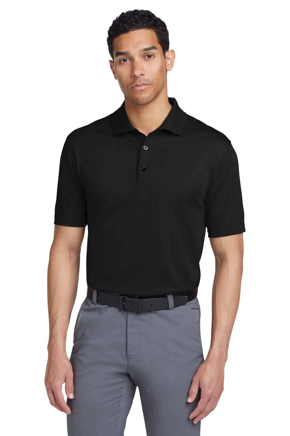 Nike Tech Basic Dri-FIT Polo. in Black