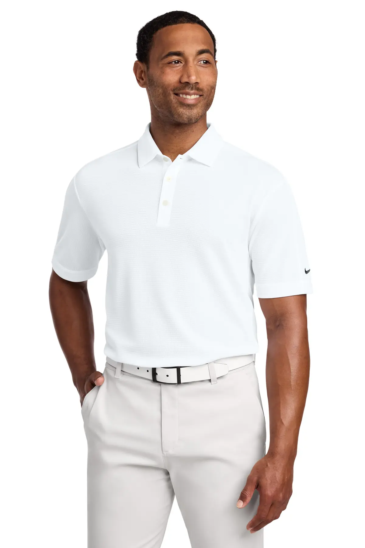 Nike Tech Sport Dri-FIT Polo. in White