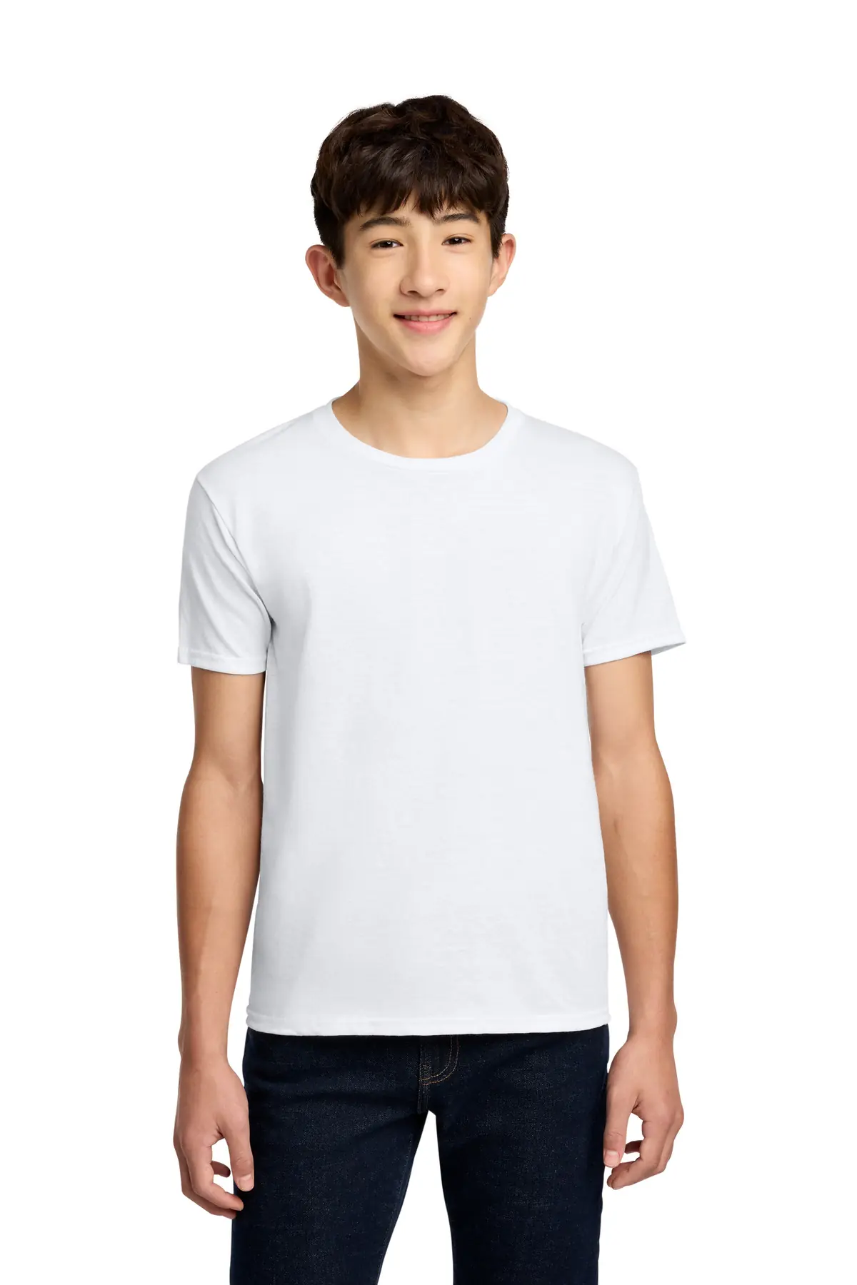 Jerzees - Youth Dri-Power 50/50 Cotton/Poly T-Shirt. in White