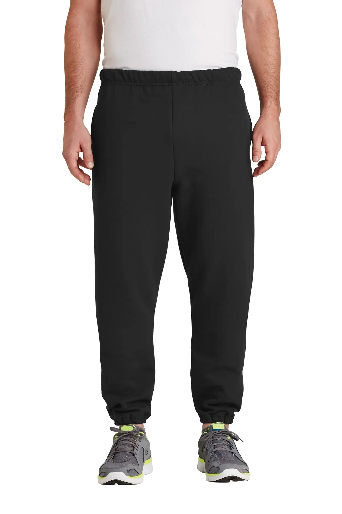 Jerzees Super Sweats NuBlend - Sweatpant with Pockets. in Black