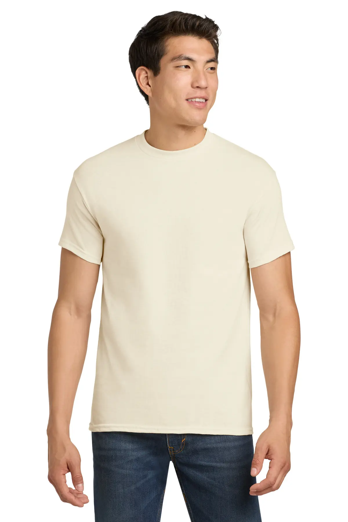 Gildan - Heavy Cotton 100% Cotton T-Shirt. in Natural
