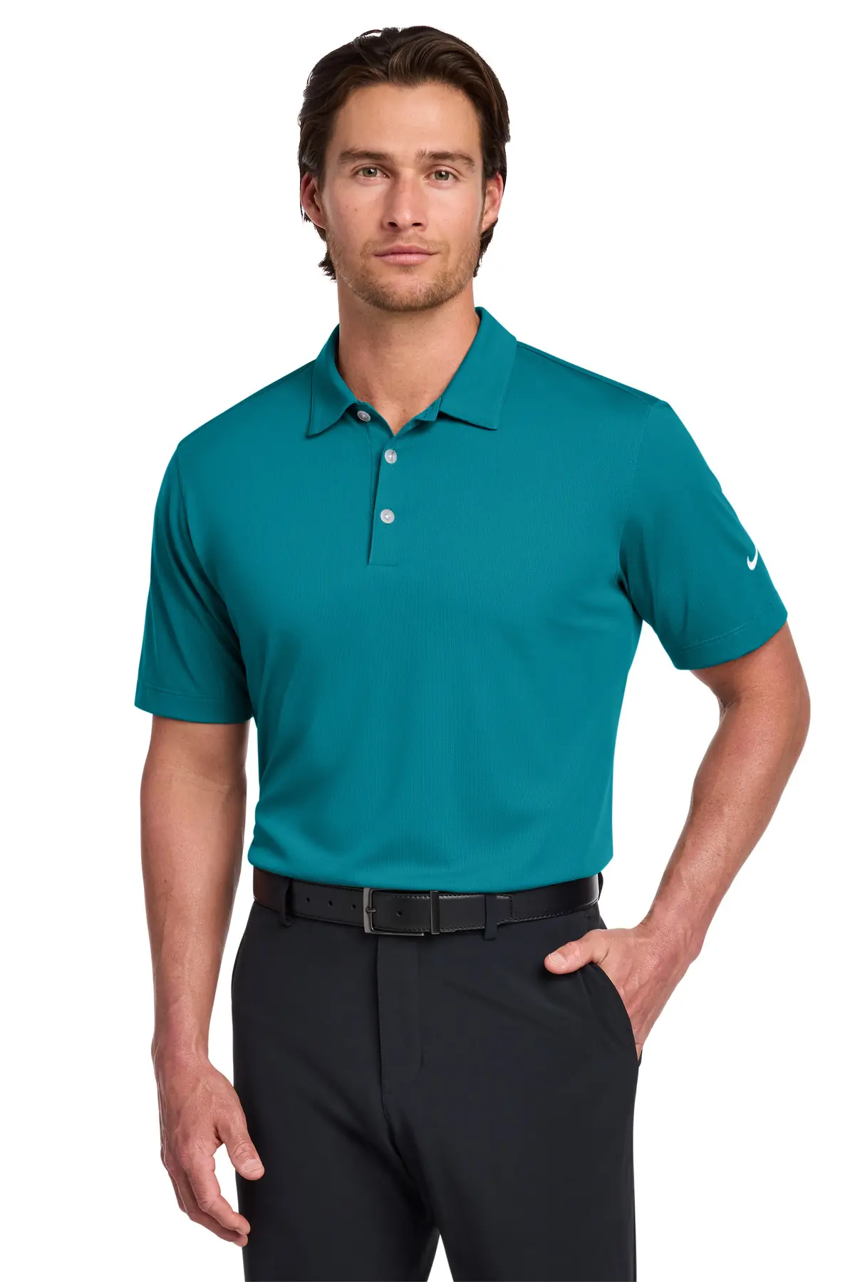 Nike Dri-FIT Vertical Mesh Polo.