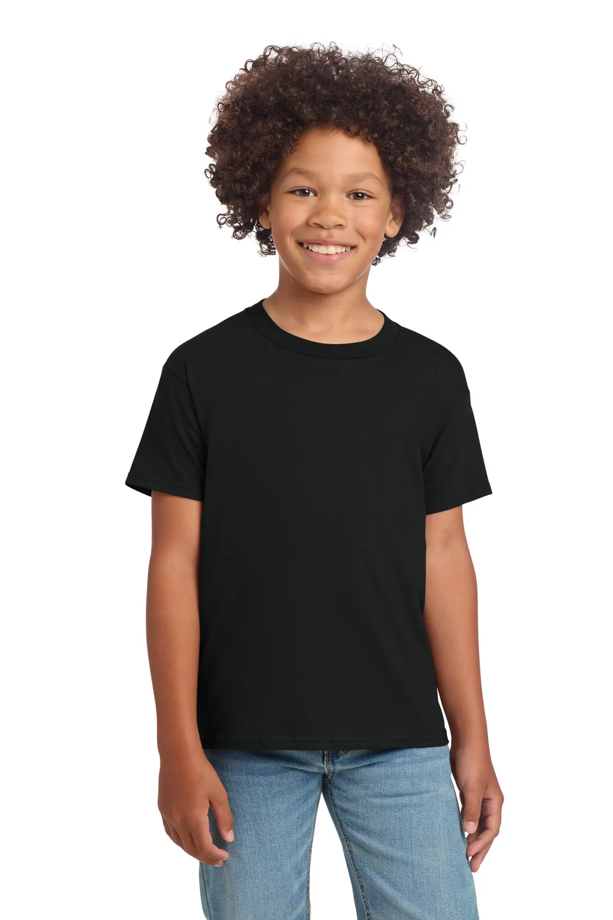 Gildan Youth Softstyle T-Shirt in Black