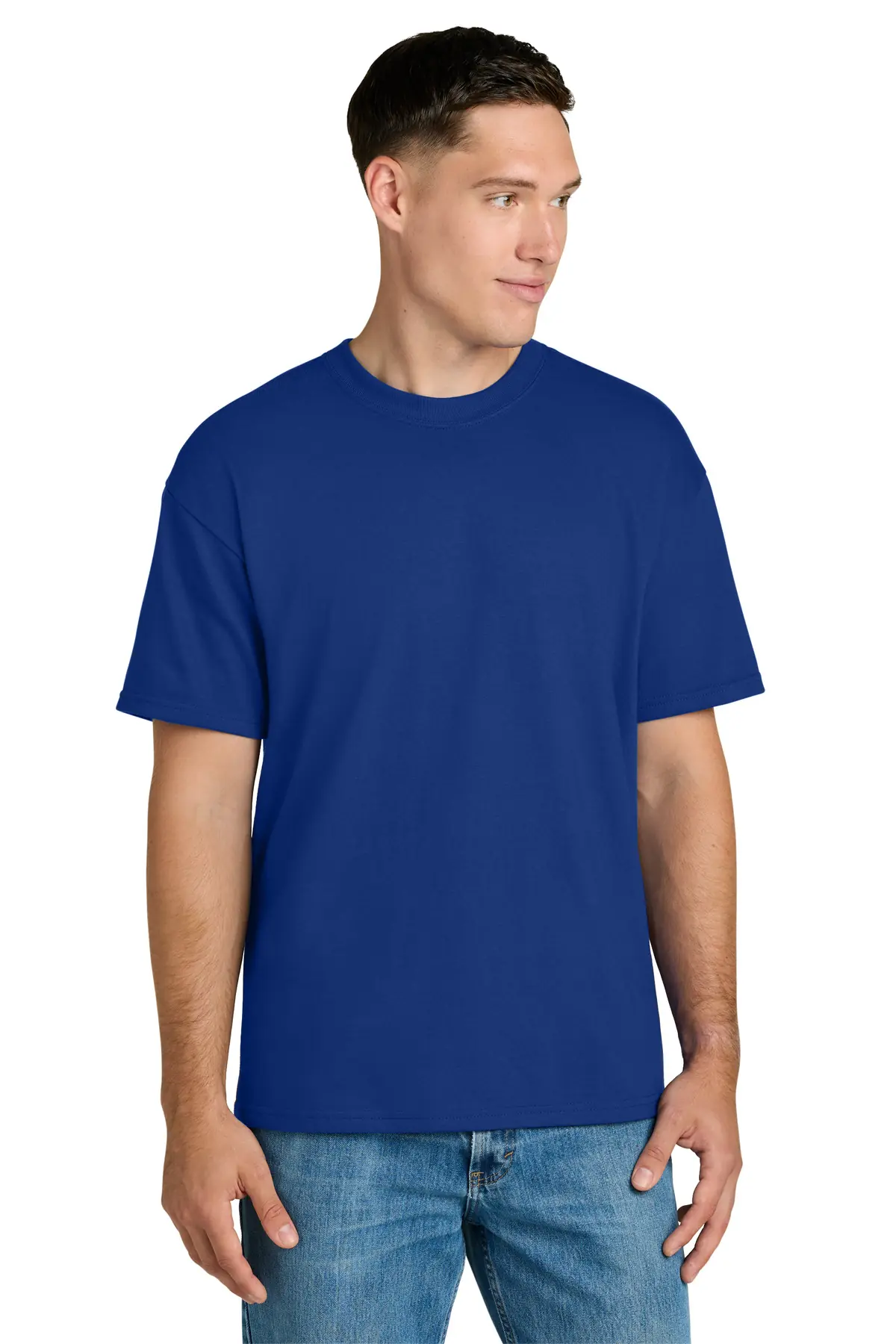 Gildan Hammer Maxweight Tee in Deep Royal