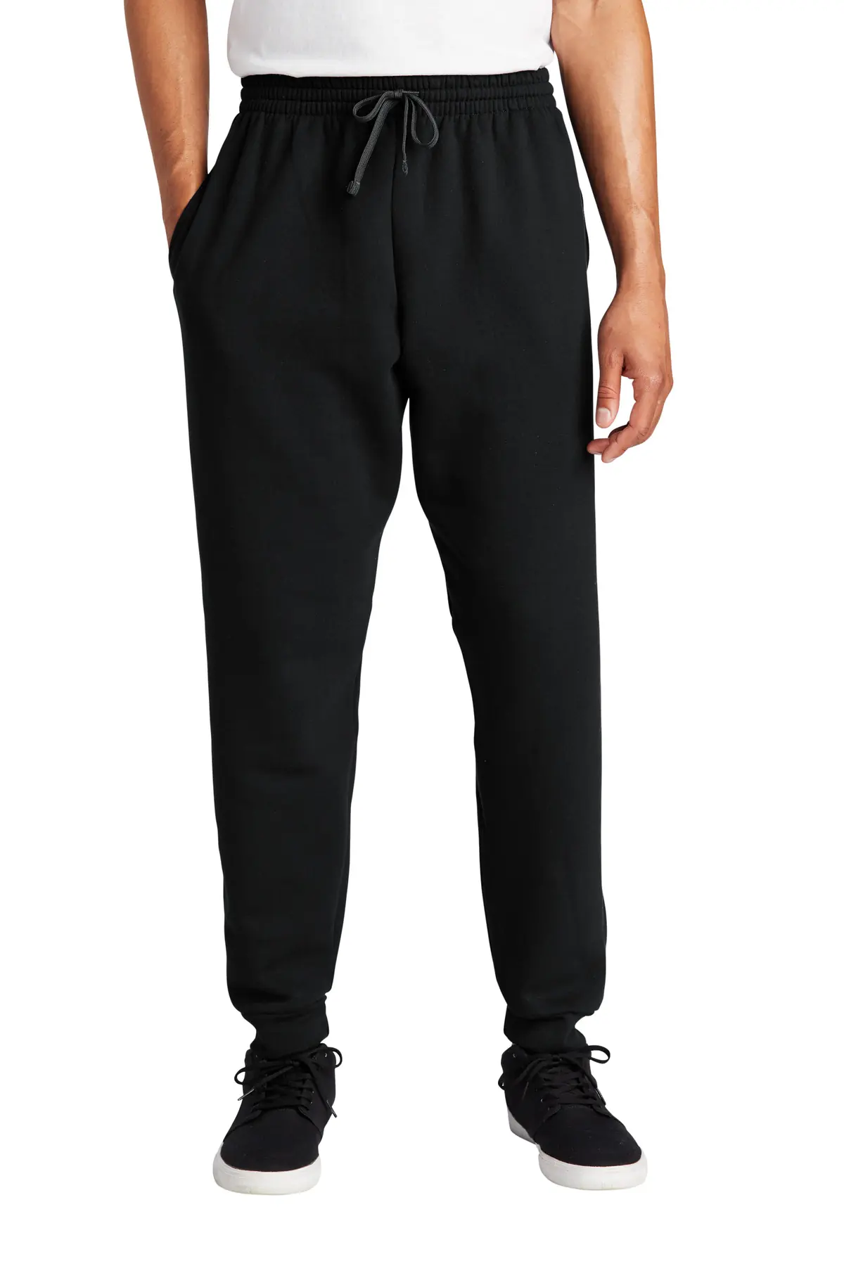 Jerzees NuBlend Fleece Jogger in Black