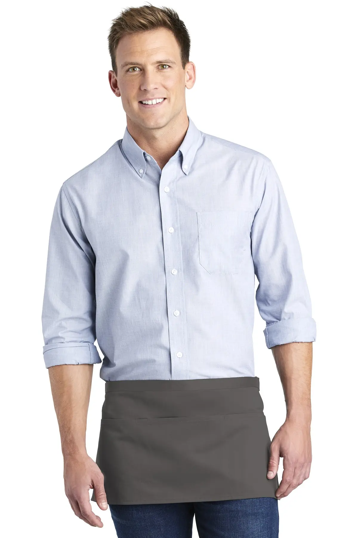 Port Authority Three-Pocket Waist Apron.