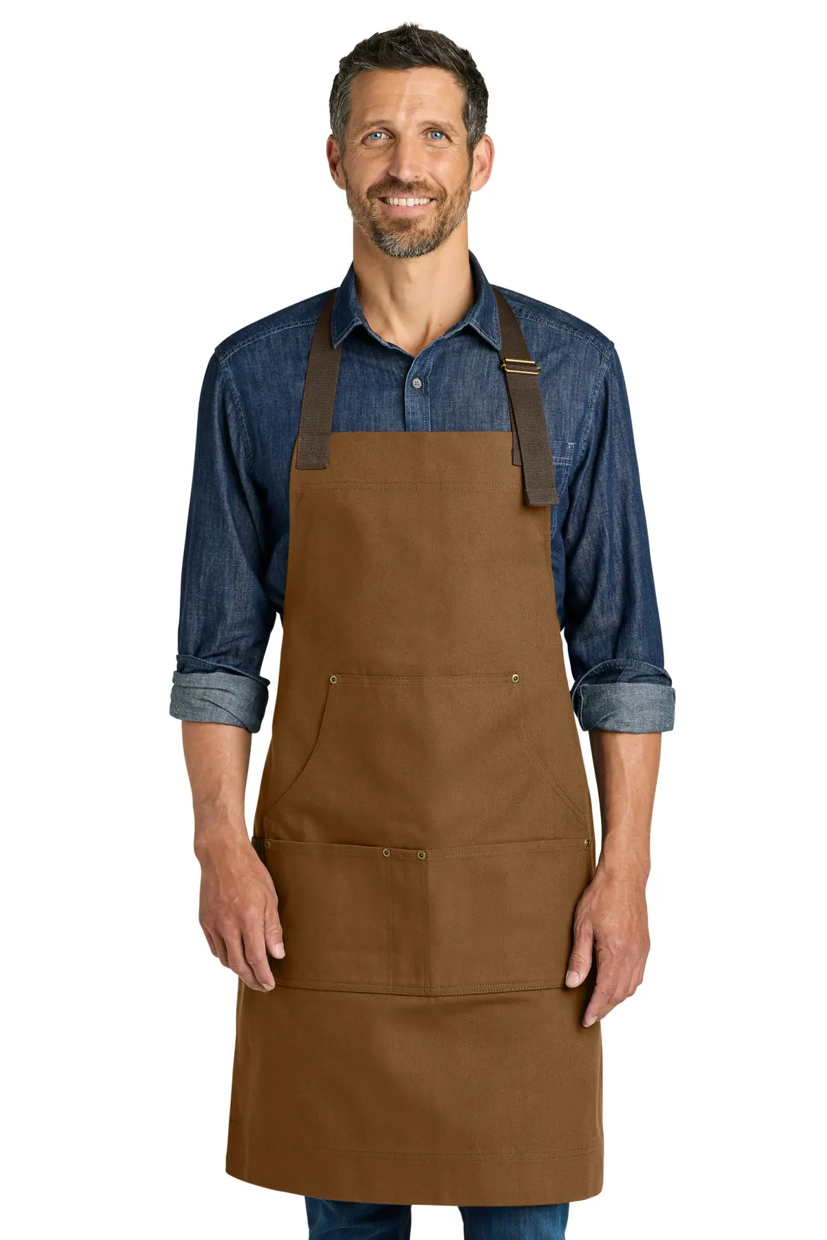 Port Authority Signature Workwear Apron in Duck Brown