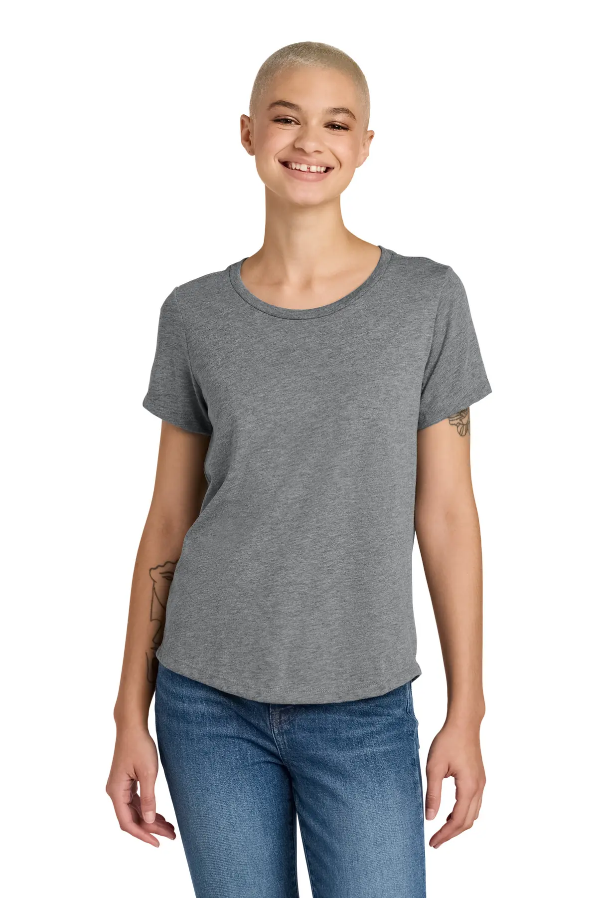 AllMade Allmade Women's Relaxed Tri-Blend Scoop Neck Tee