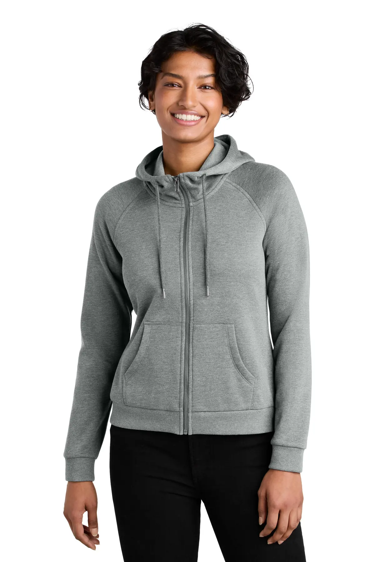 AllMade Allmade Women's Organic CVC Fleece Full-Zip Hoodie