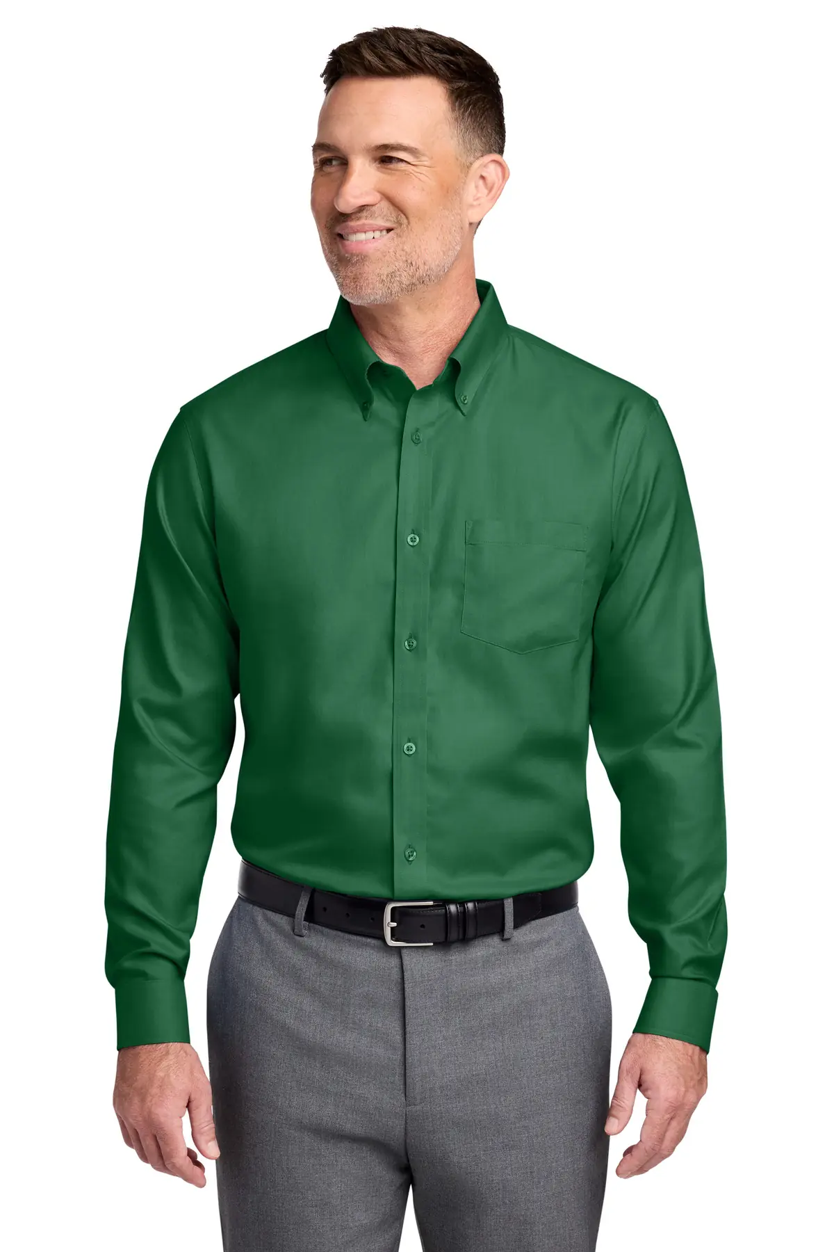 Brooks Brothers Wrinkle-Free Stretch Nailhead Shirt