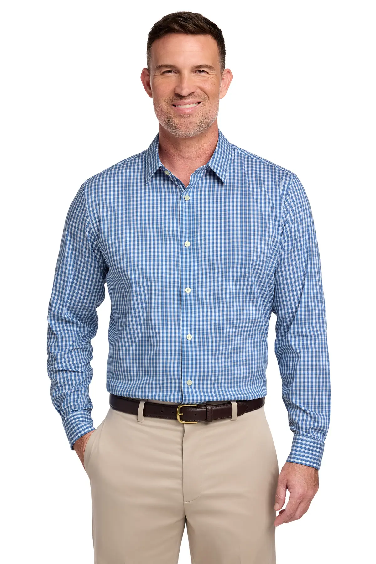 Brooks Brothers Tech Stretch Patterned Shirt