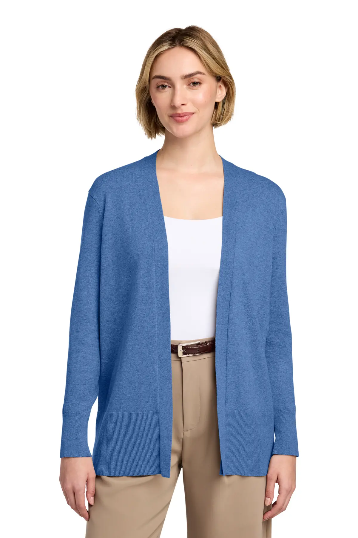 Brooks Brothers Women's Cotton Stretch Long Cardigan Sweater