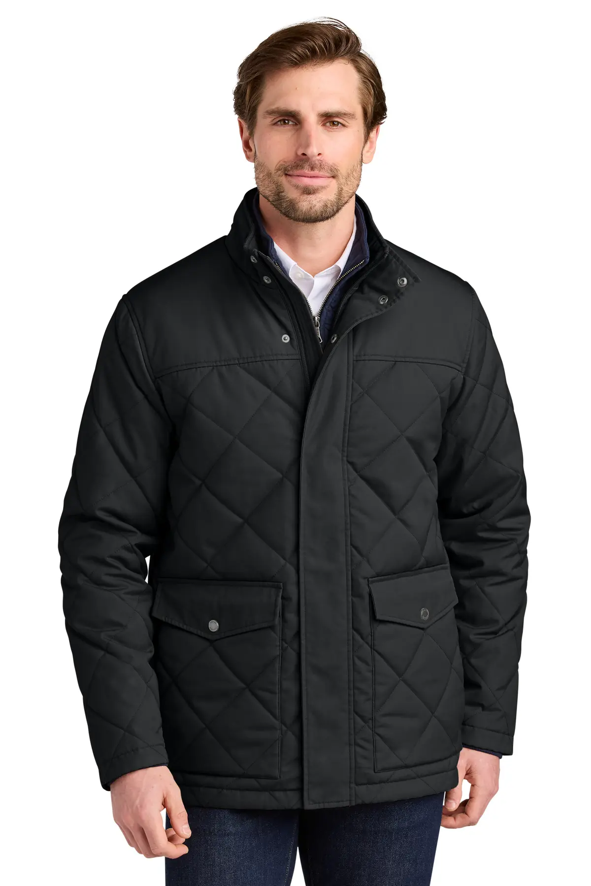 Brooks Brothers Field Coat in Deep Black