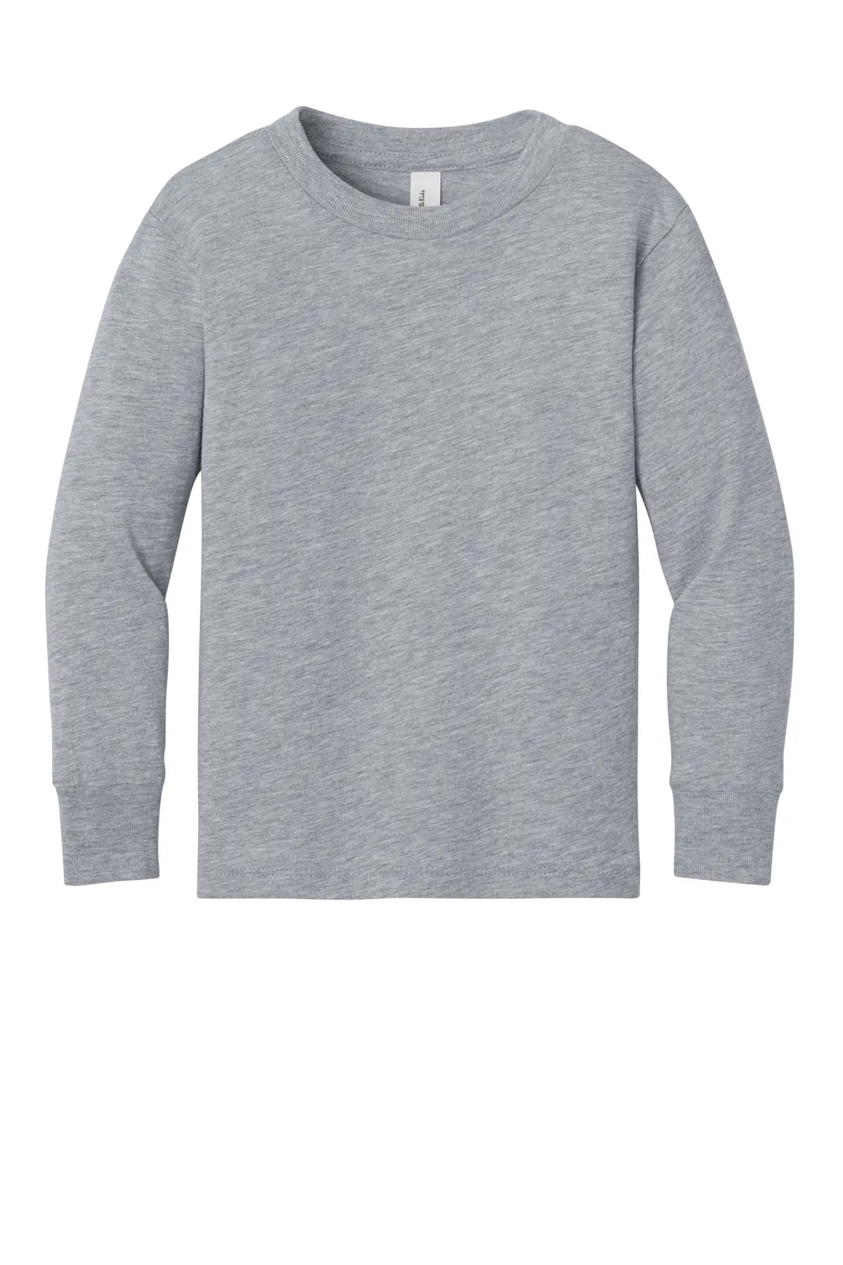 Bella + Canvas BELLA+CANVAS Toddler Jersey Long Sleeve Tee in Athletic Heather
