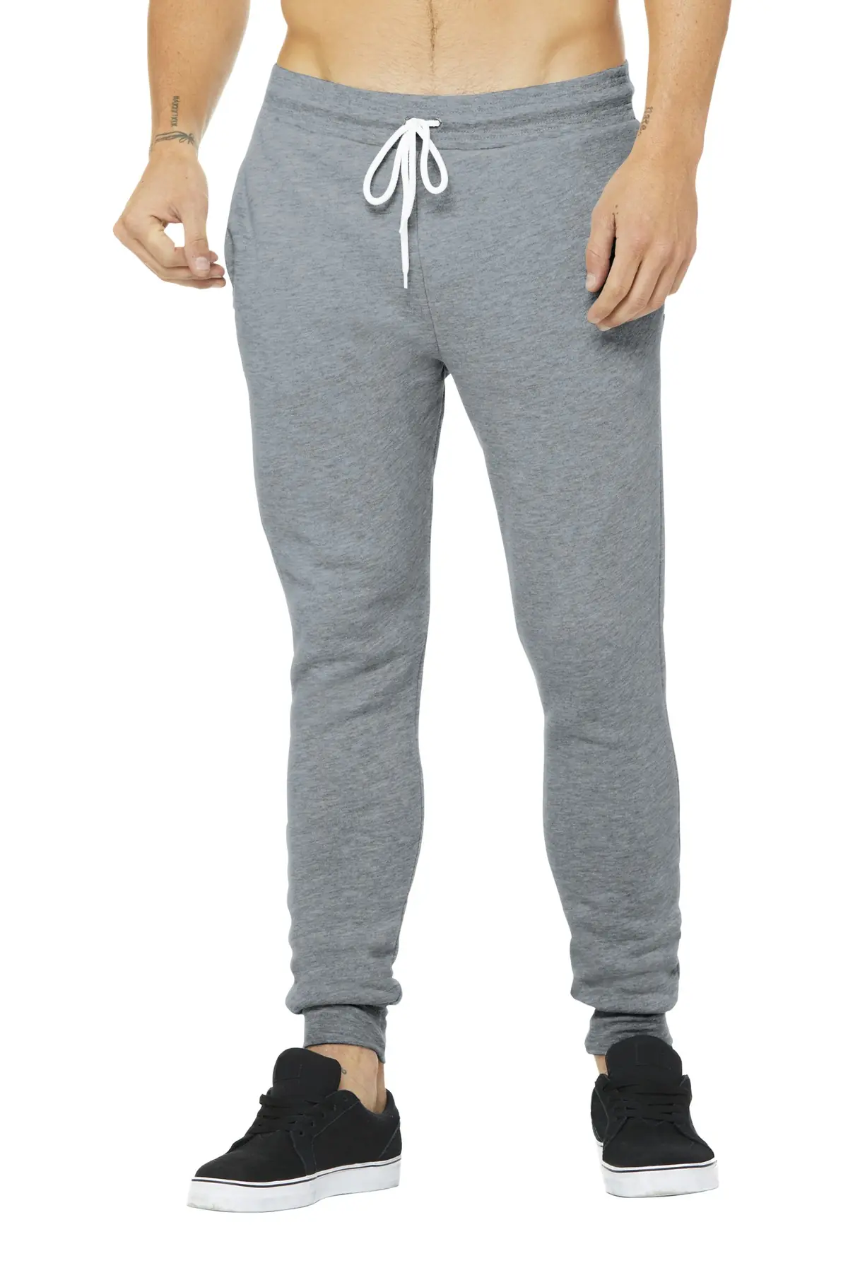 Bella + Canvas BELLA+CANVAS Unisex Jogger Sweatpants. in Athletic Heather