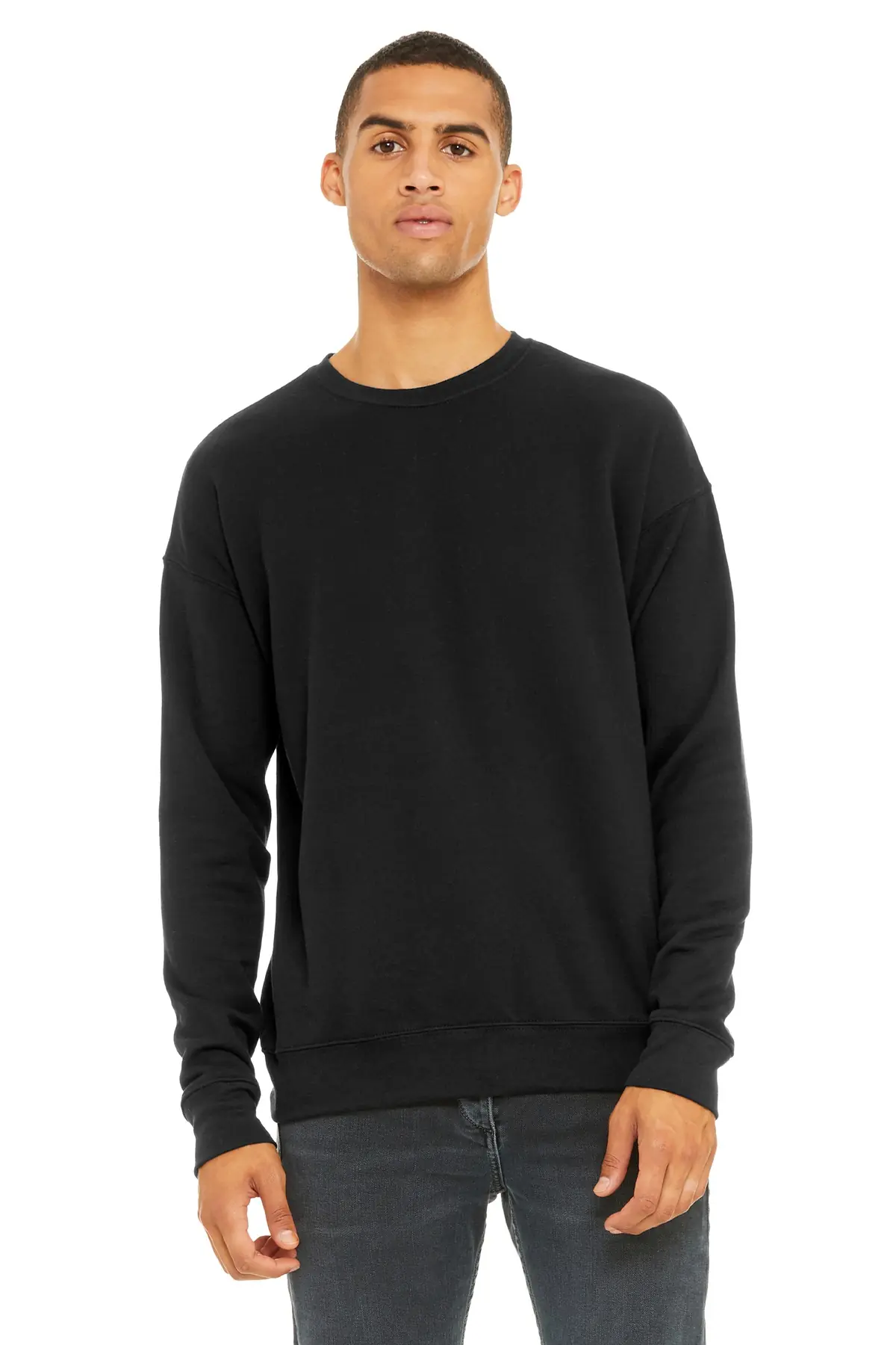 Bella + Canvas BELLA+CANVAS Unisex Sponge Fleece Drop Shoulder Sweatshirt.