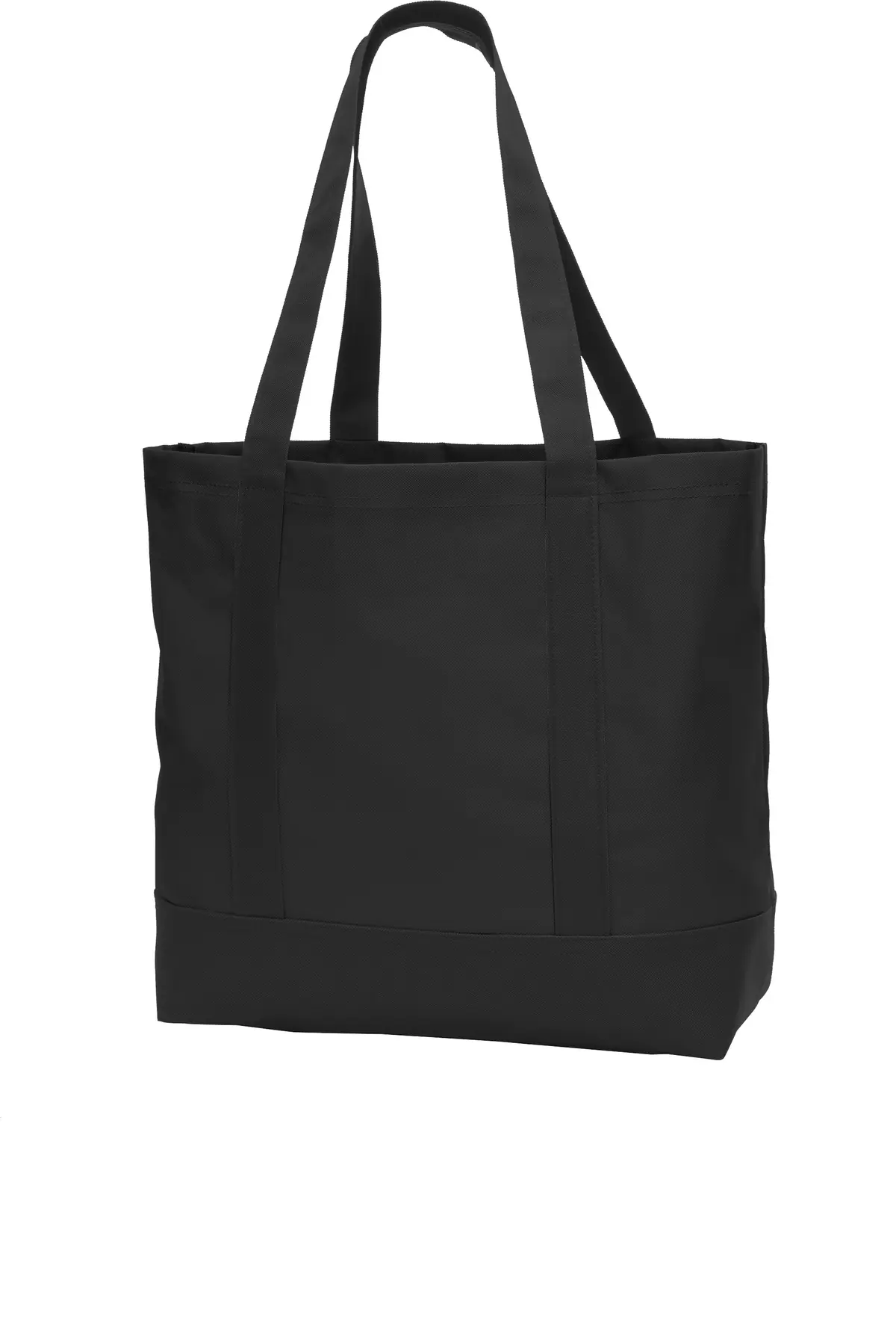 Port Authority Day Tote. in Black/ Black