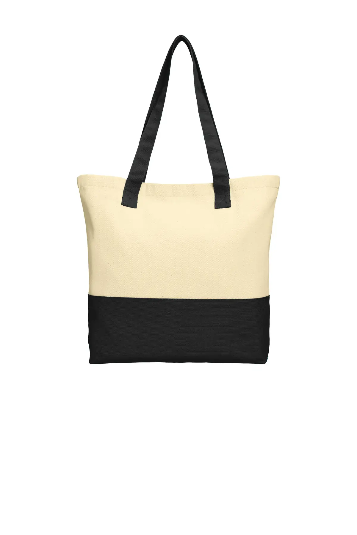 Port Authority Colorblock Cotton Tote.