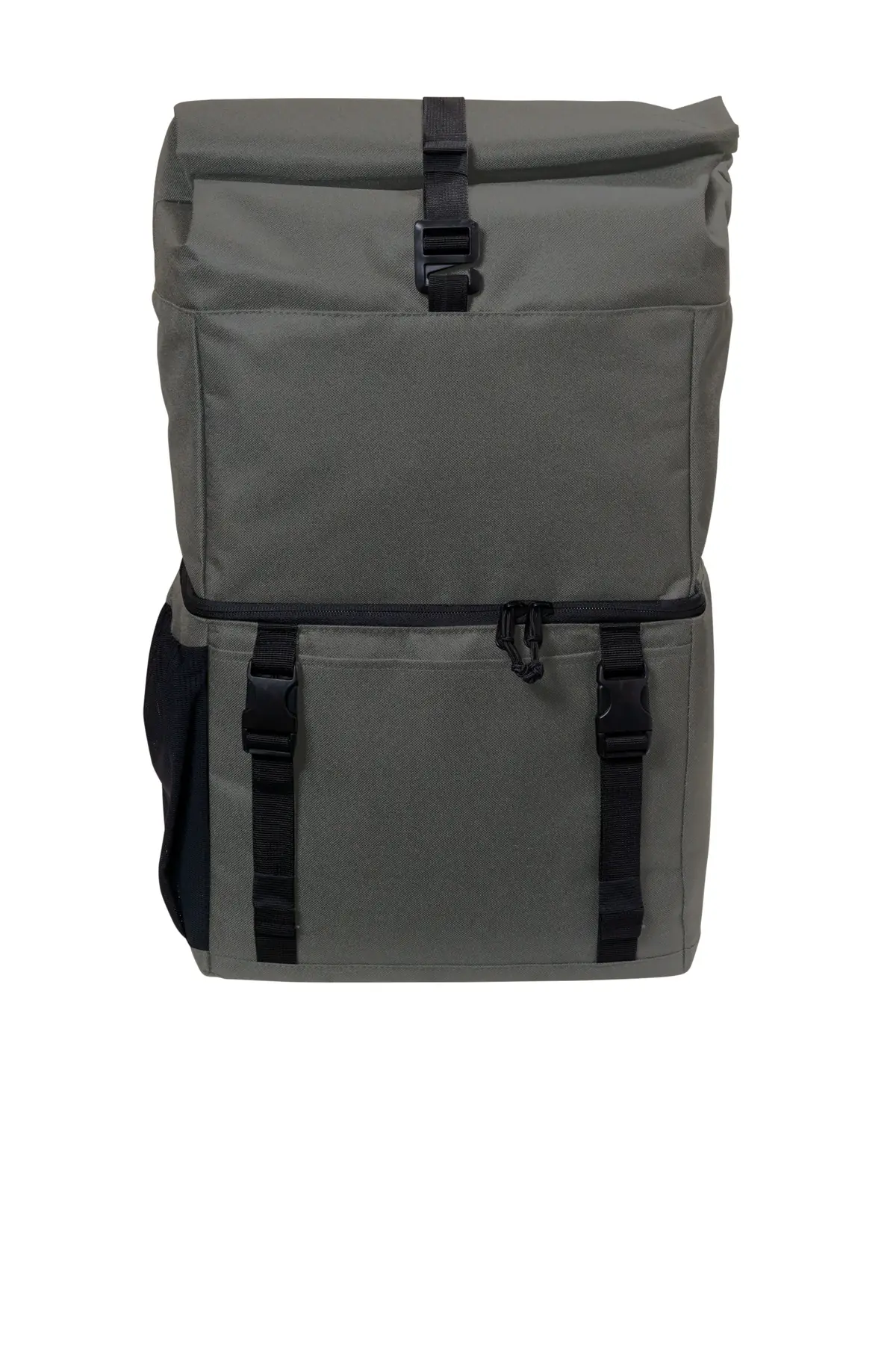 Port Authority 18-Can Backpack Cooler in Dark Charcoal/ Black