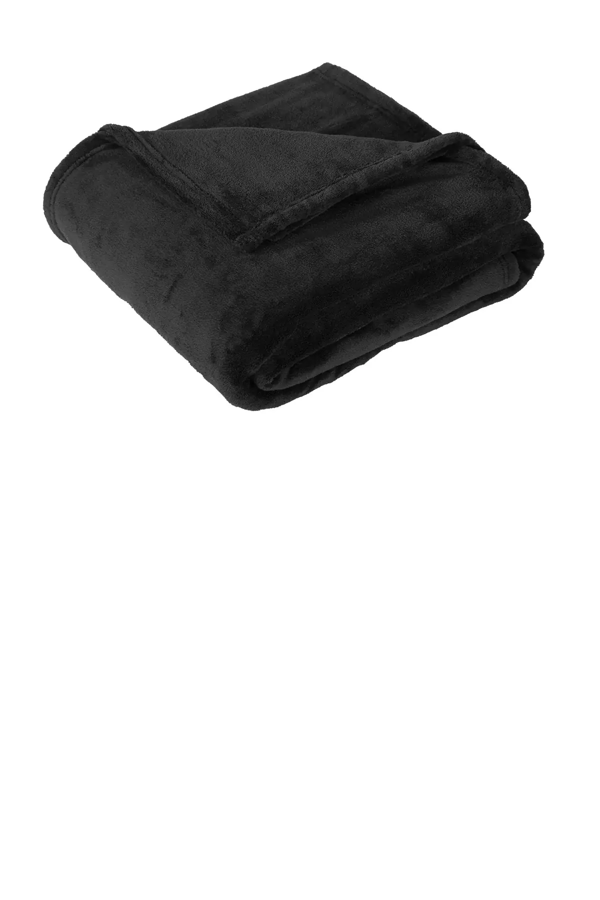 Port Authority Oversized Ultra Plush Blanket. in Deep Black