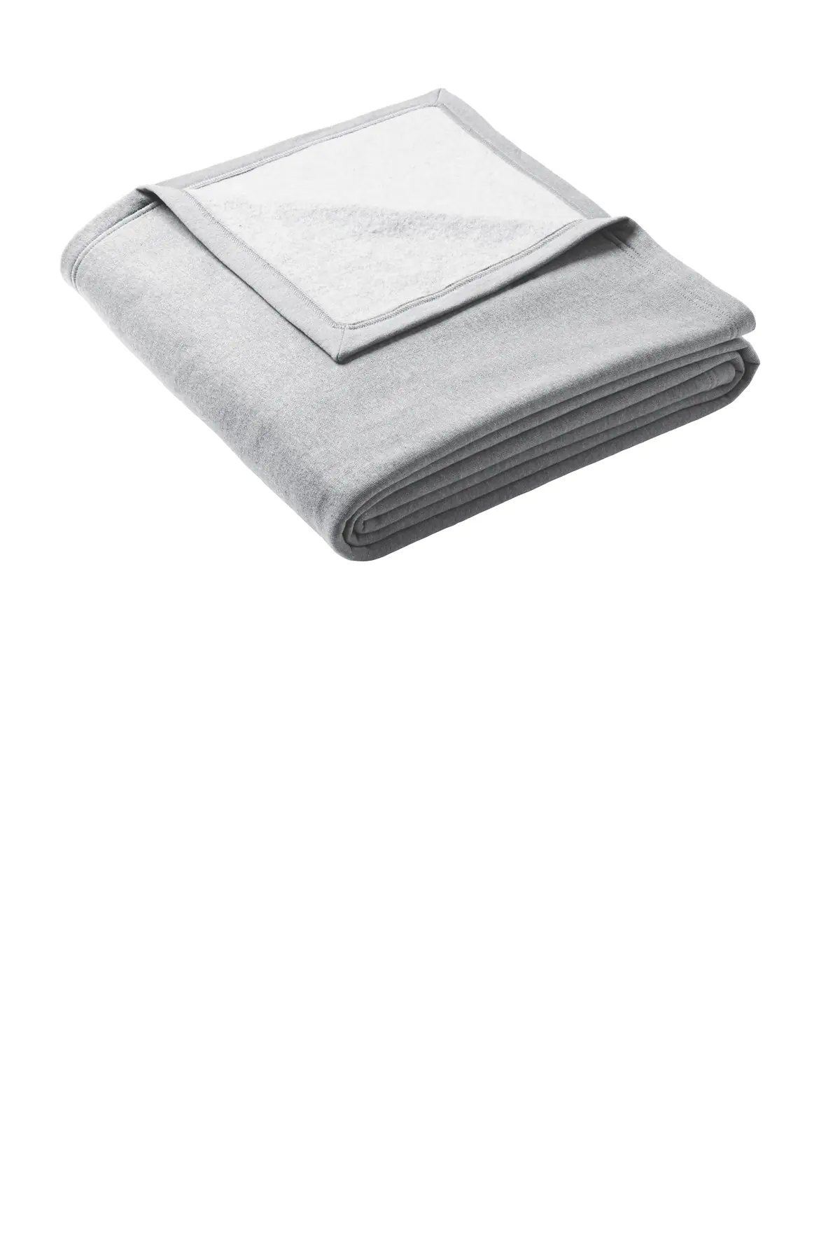 Port & Co Oversized Core Fleece Sweatshirt Blanket in Athletic Heather