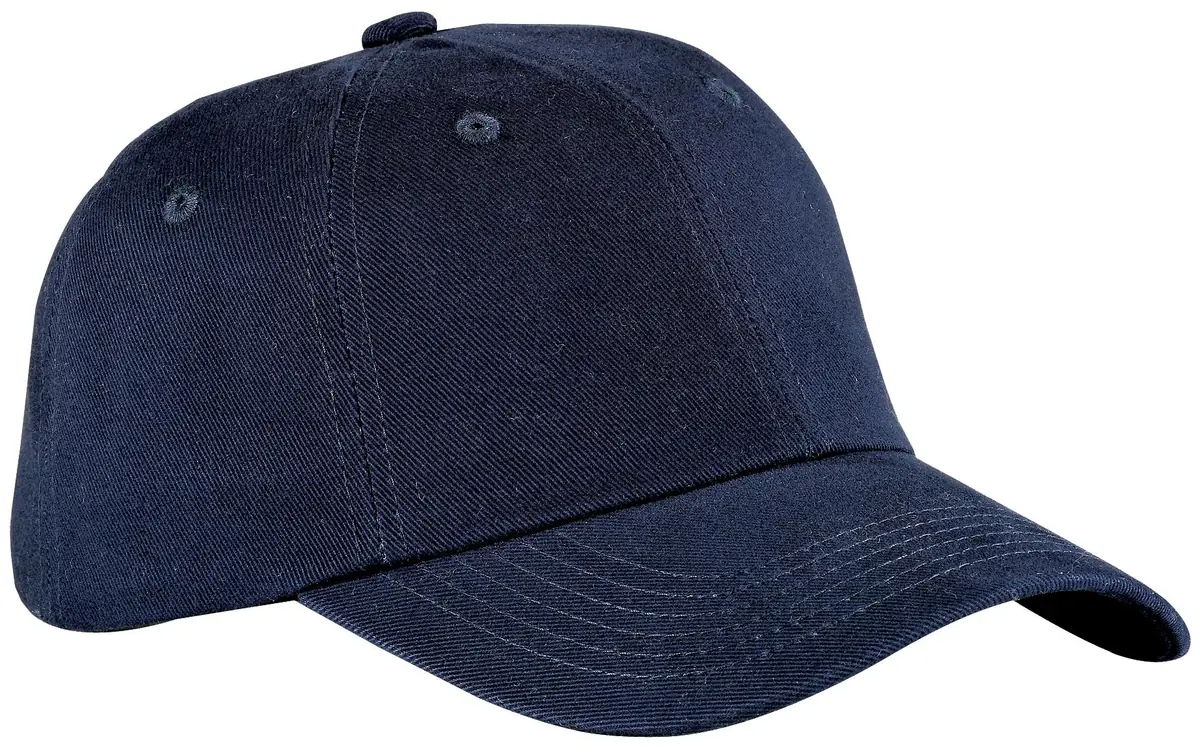 Port Authority Unstructured Brushed Twill Cap. in Navy