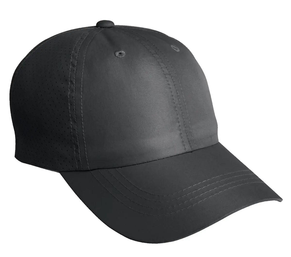 Port Authority Perforated Cap. in Black