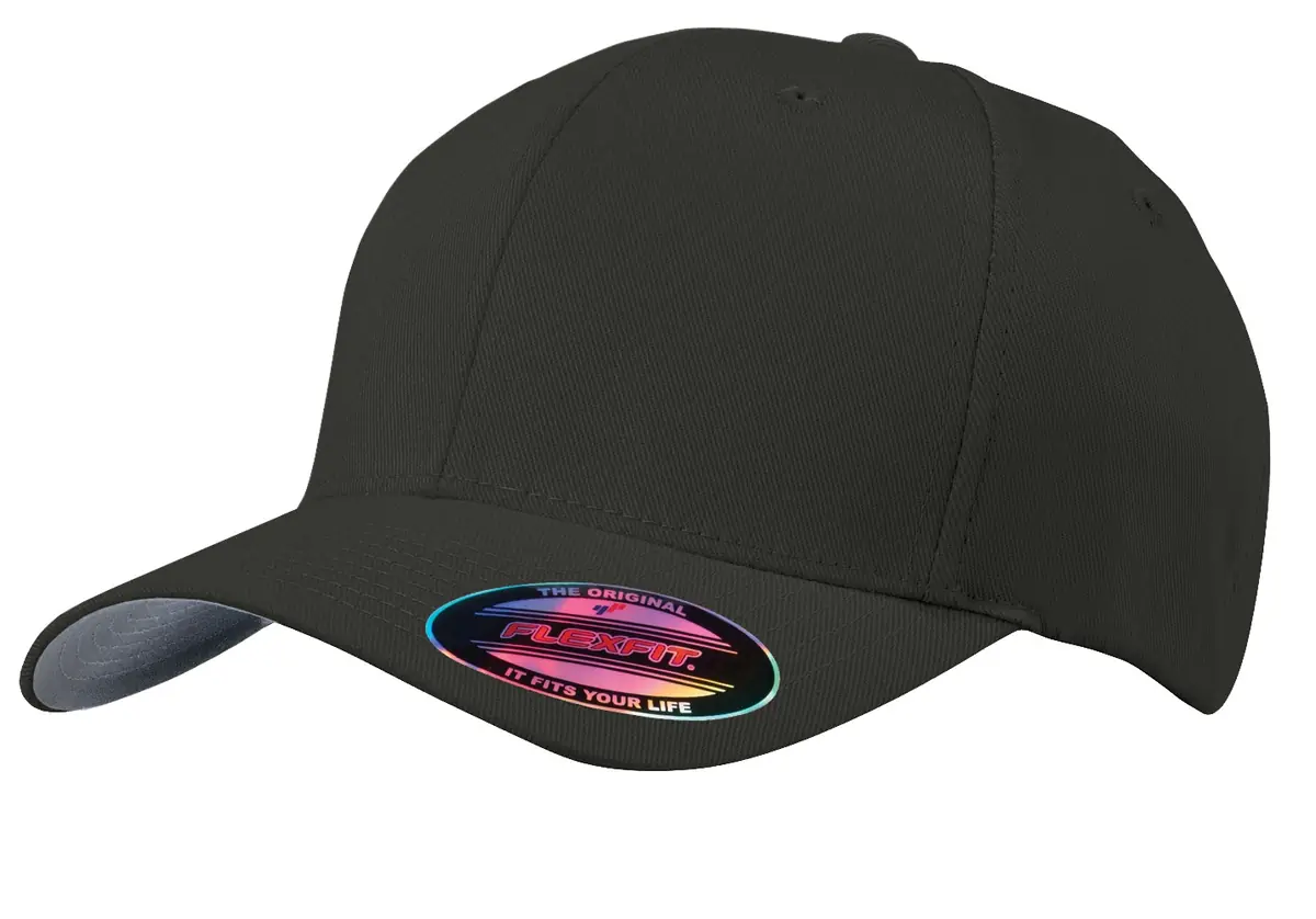 Port Authority Flexfit Cap. in Black
