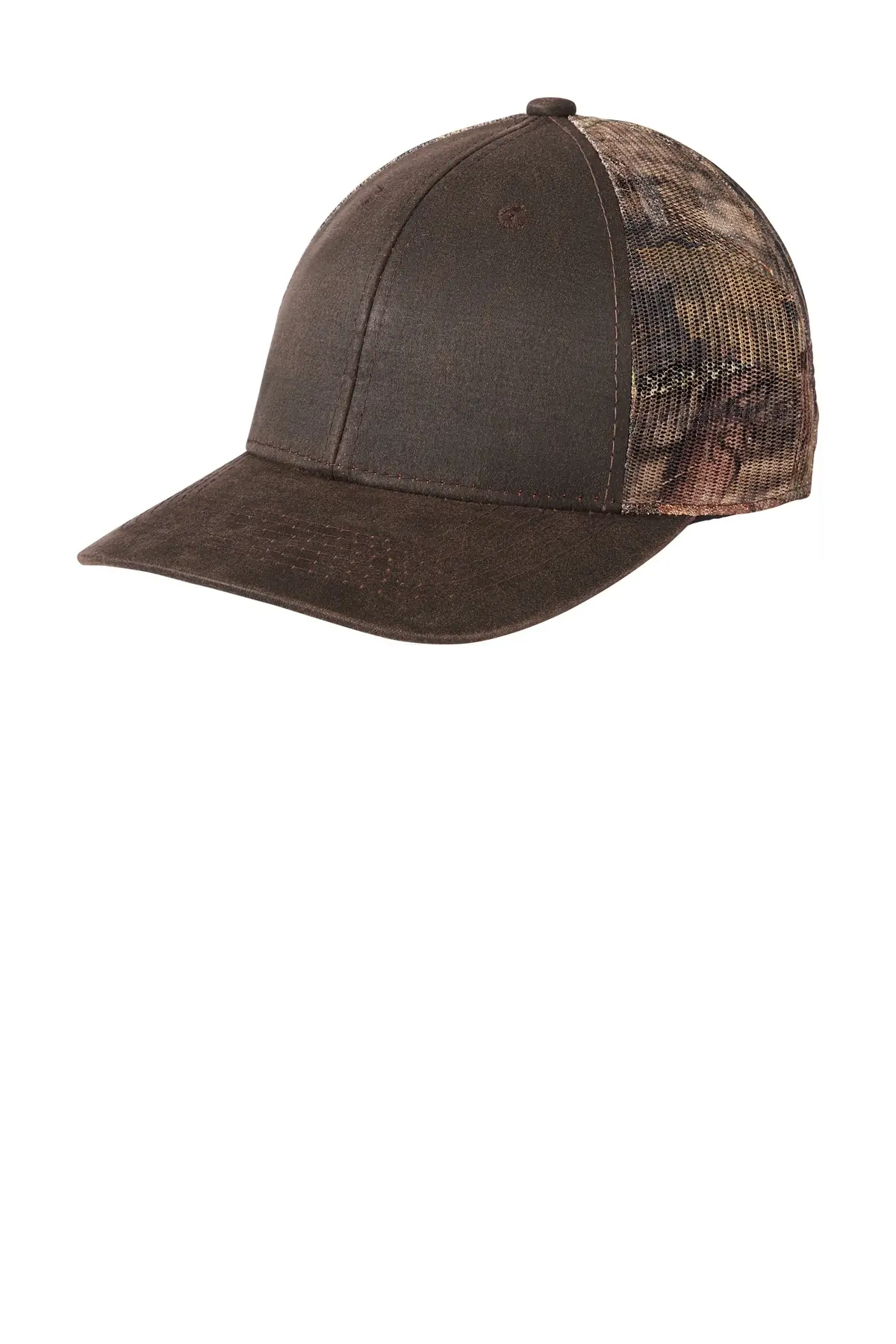 Port Authority Pigment Print Camouflage Mesh Back Cap in Mossy Oak Break-up Country/ Brown