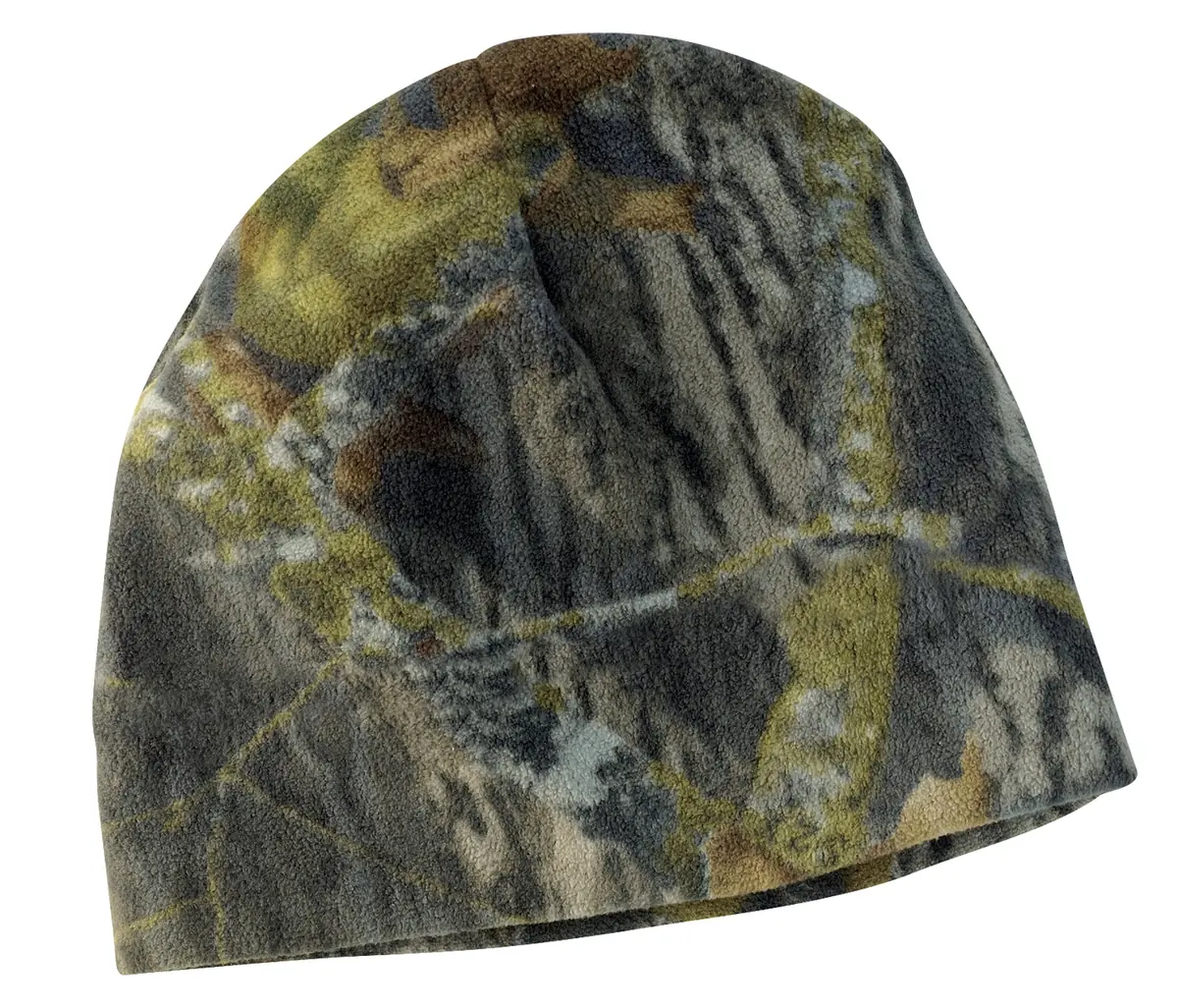 Port Authority Camouflage Fleece Beanie. in Mossy Oak New Break-Up