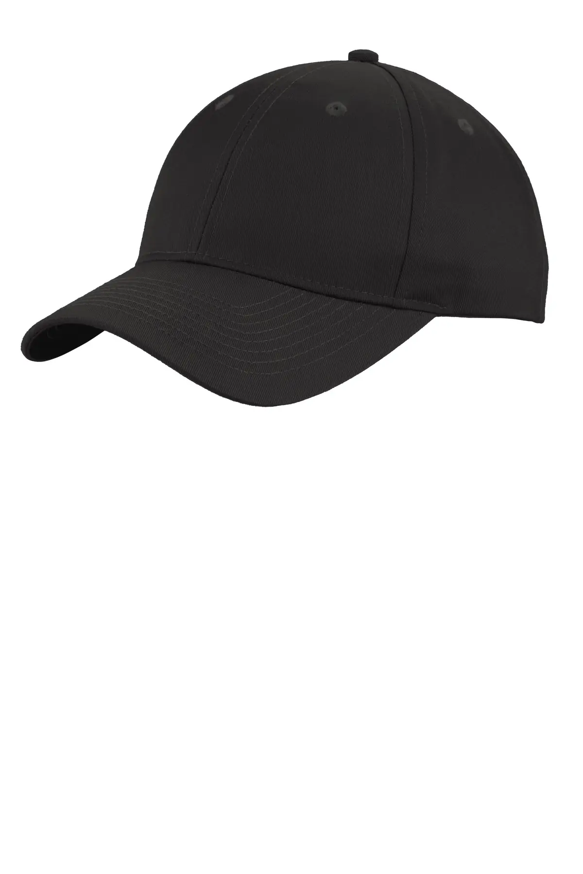 Port Authority Uniforming Twill Cap. in Black