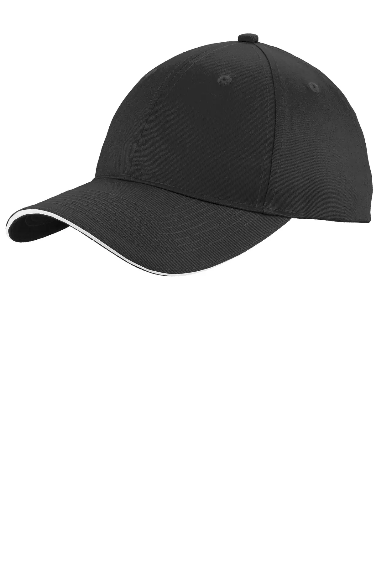 Port Authority Unstructured Sandwich Bill Cap.