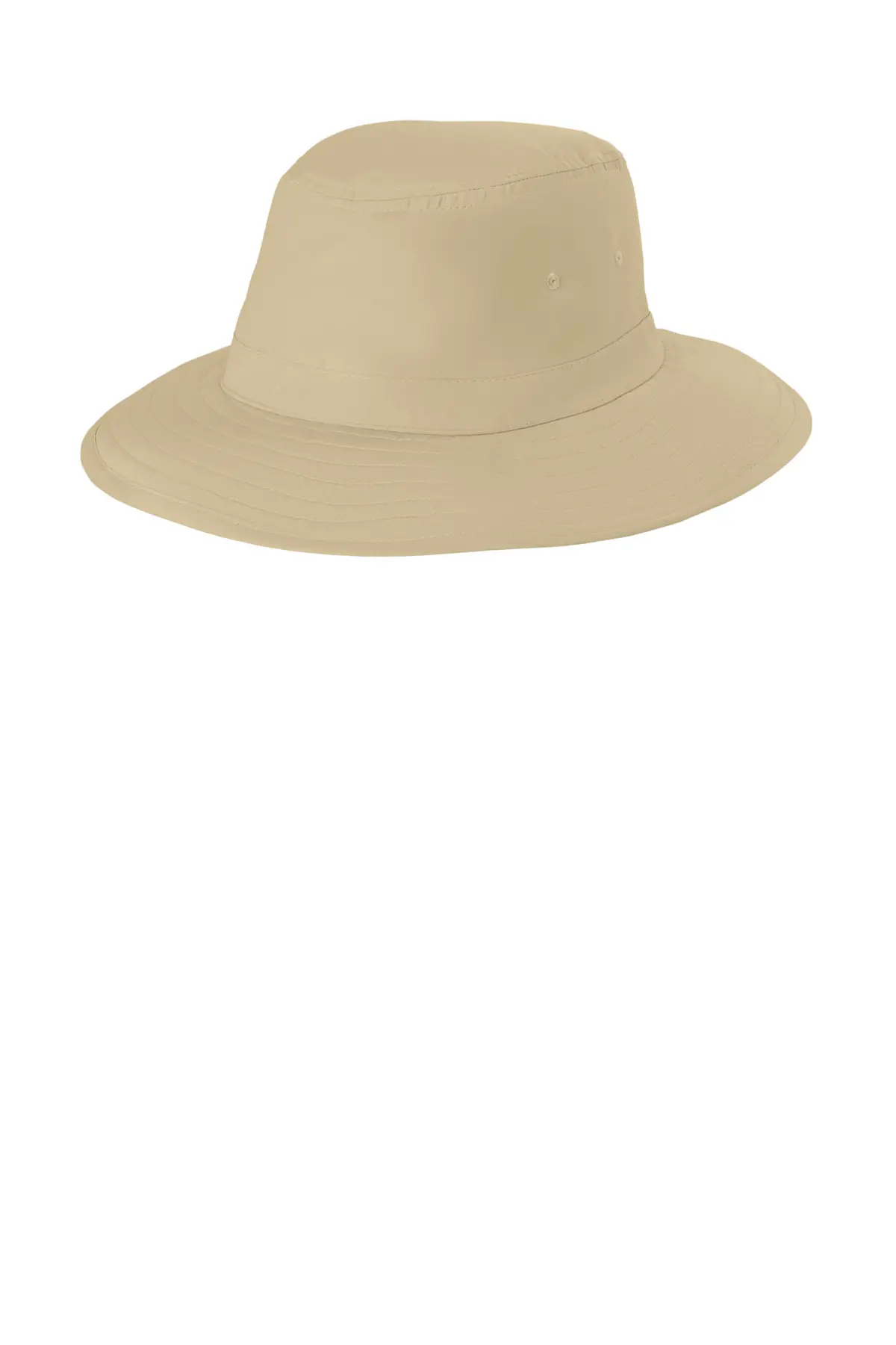 Port Authority Lifestyle Brim Hat. in Stone