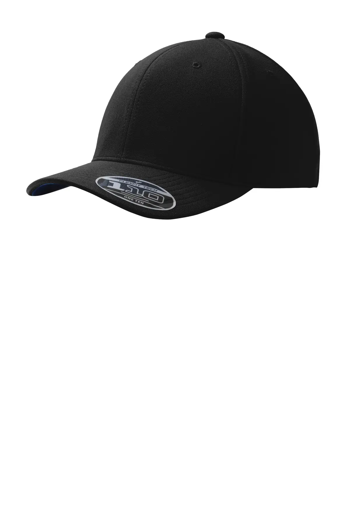 Port Authority Flexfit 110 & Dry Mini Pique Cap. in Black