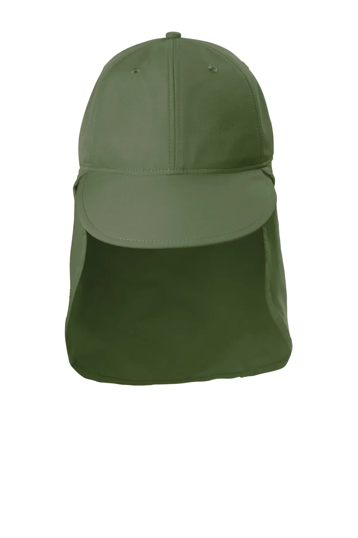 Port Authority Outdoor UV Sun Shade Cap in Olive Leaf