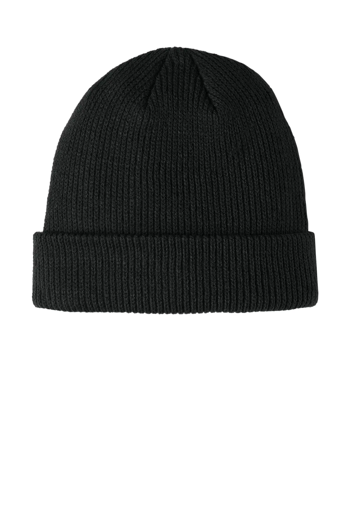 Port Authority Cozy Cuffed Beanie in Deep Black
