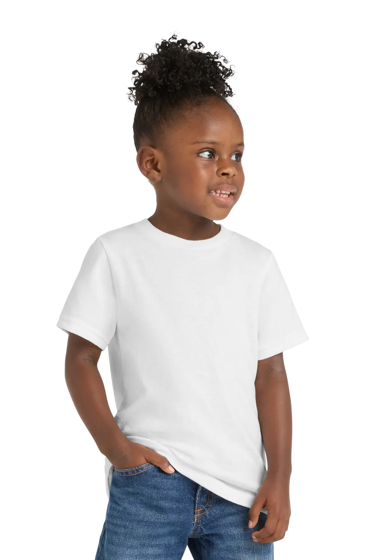 Port & Co Toddler Core Cotton Tee.