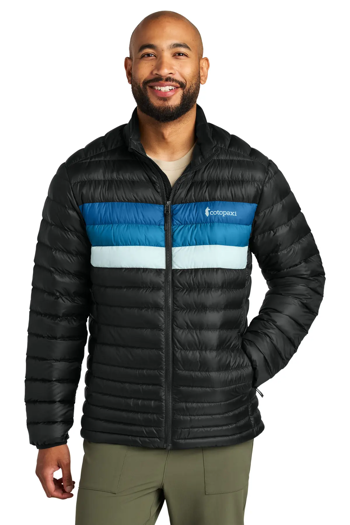 Cotopaxi Fuego Down Jacket in Black/ Atlantic