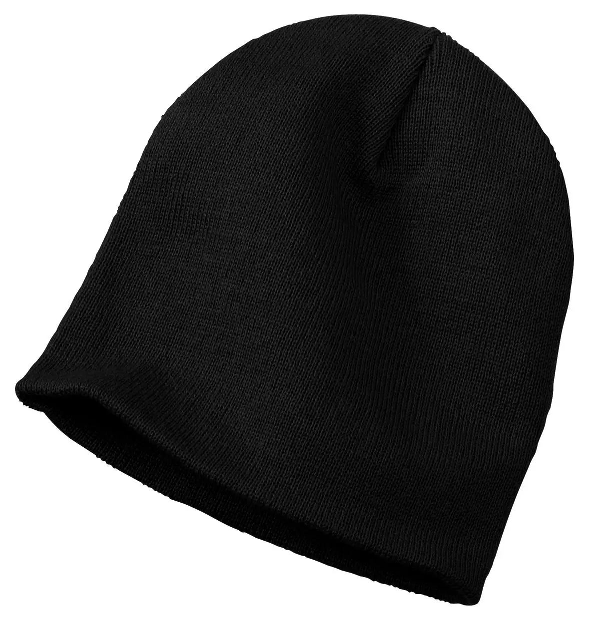 Port Authority Knit Skull Cap. in Black